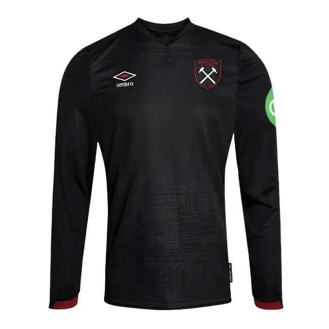 2024-2025 West Ham Long Sleeve Away Shirt (Kids) (Antonio 9)-SoccerKits Hub | Buy Soccer Jerseys Online